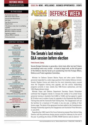 Defence Week Premium 396 PDF Version